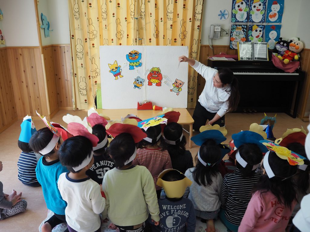 節分の鬼 保育 川口市 認可保育園 東川口鳩笛保育園 川口市 認可保育園 東川口鳩笛保育園